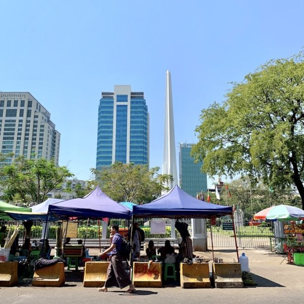 Maha Bandula Park Yangon Myanmar
