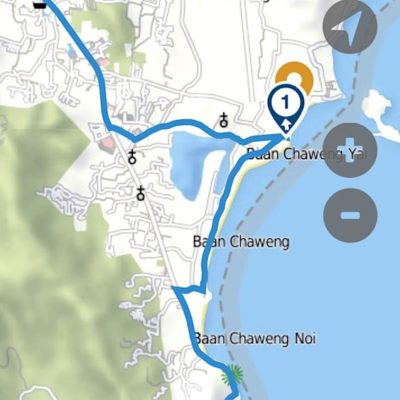 Marco Polo App Koh Samui Kartenmaterial
