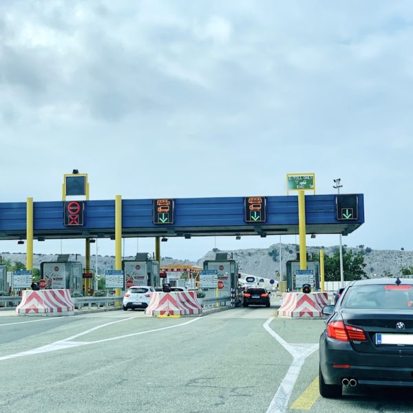 Mautstation Krk Brücke