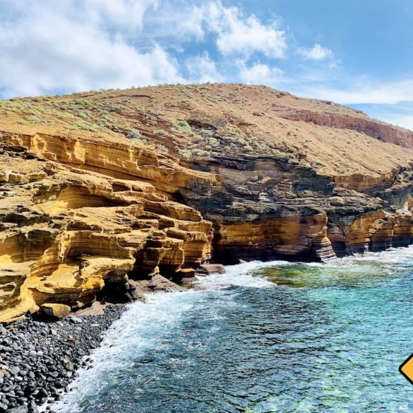 Meer Felsen Playa Amarilla Teneriffa