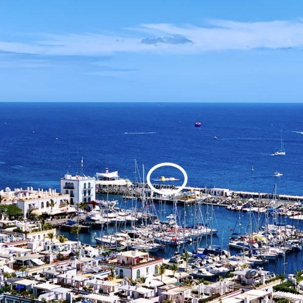 Meer Hafen Mogán Gran Canaria