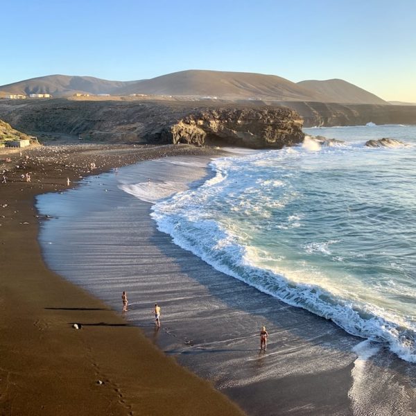 Meer Wellen Strand Ajuy Fuerteventura