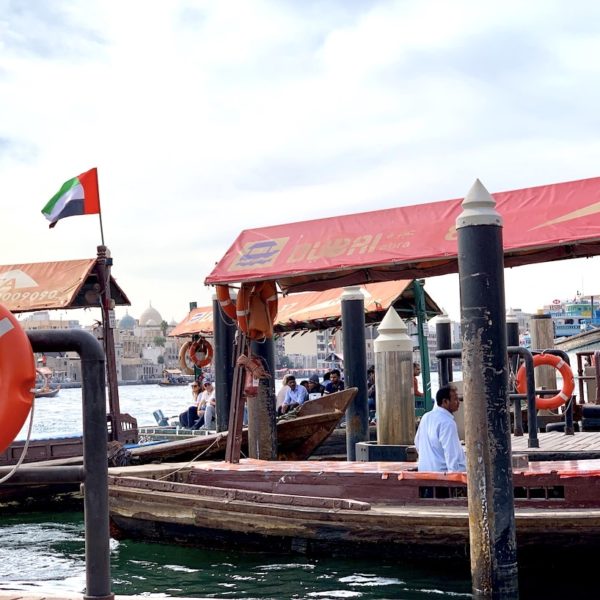 Meeresarm Dubai Creek Abra Fahrt