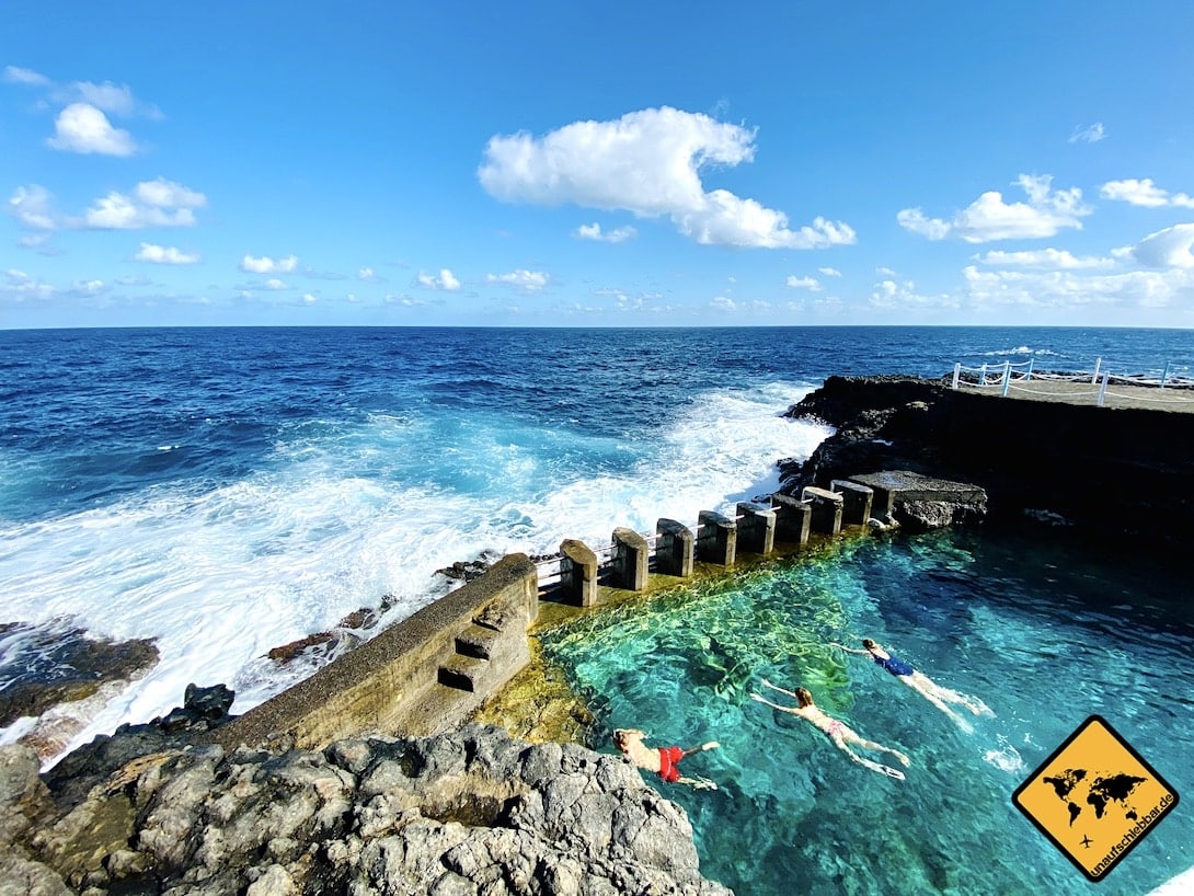 Meerwasser-Schwimmbad Charco Azul La Palma Tipps
