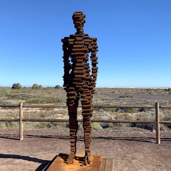 Mensch Kunstwerk Morro Jable Fuerteventura