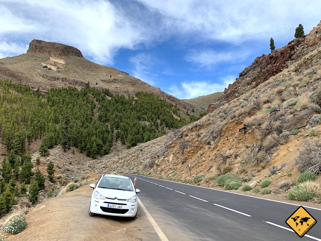 Mietwagen Teneriffa Teide Nationalpark