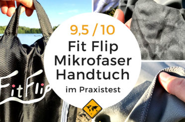 Fit Flip Reisehandtuch – Erfahrungen & Mikrofaser Handtuch Test