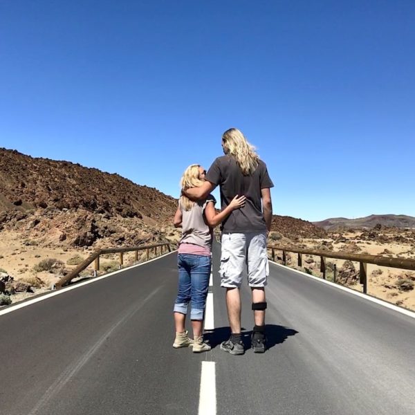 Minas de San Jose Teide Nationalpark Strasse