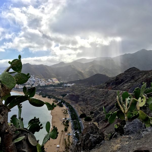 Blick vom Aussichtspunkt "Mirador Las Teresitas" am Rande des Macizo de Anaga