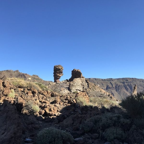 Mirador Llano de Ucanca Lava-Formationen Nationalpark Teide