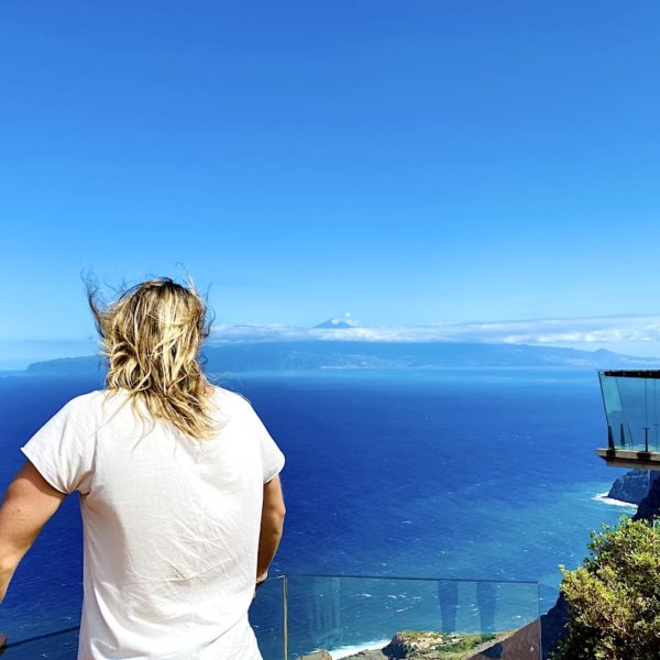 Mirador de Abrante Aussicht Teneriffa Glasplattform