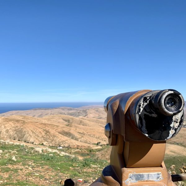 Mirador de Guise y Ayose Fuerteventura Fernglas