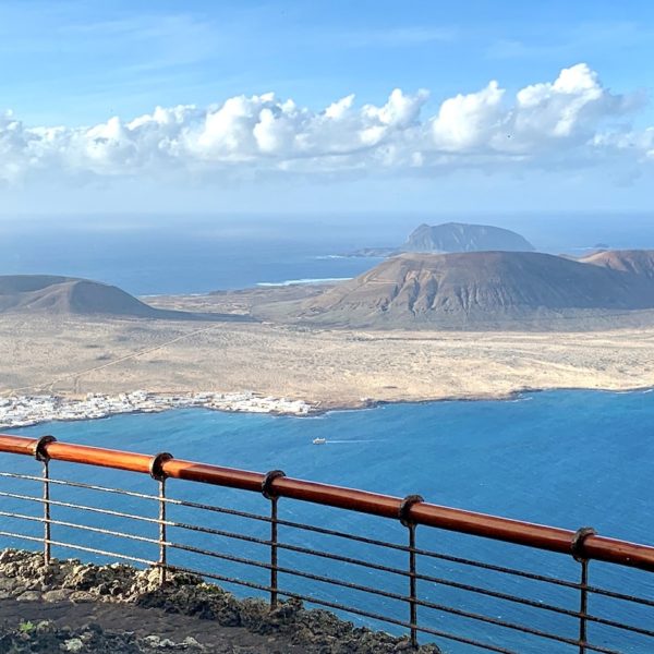 Mirador del Río Lanzarote Aussicht Geländer