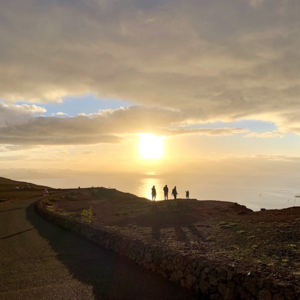 Mirador del Río Lanzarote Sonnenuntergang