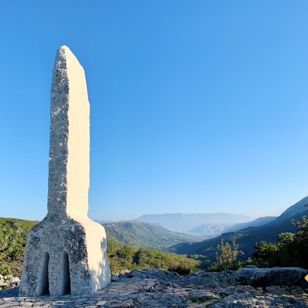 Monument of the Glagolitic Letter A Krk