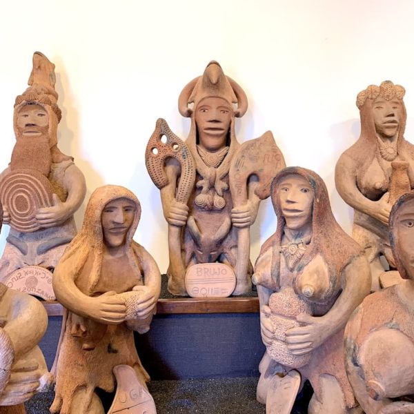 Monumento al Campesino Bauern Tonfiguren