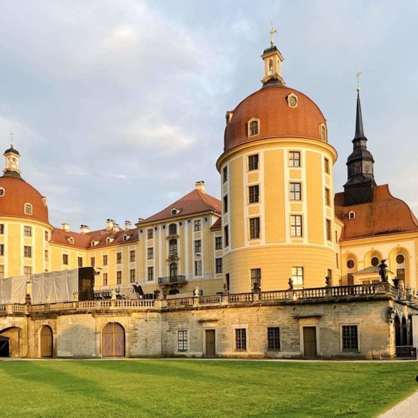 Moritzburg Schloss Rückseite
