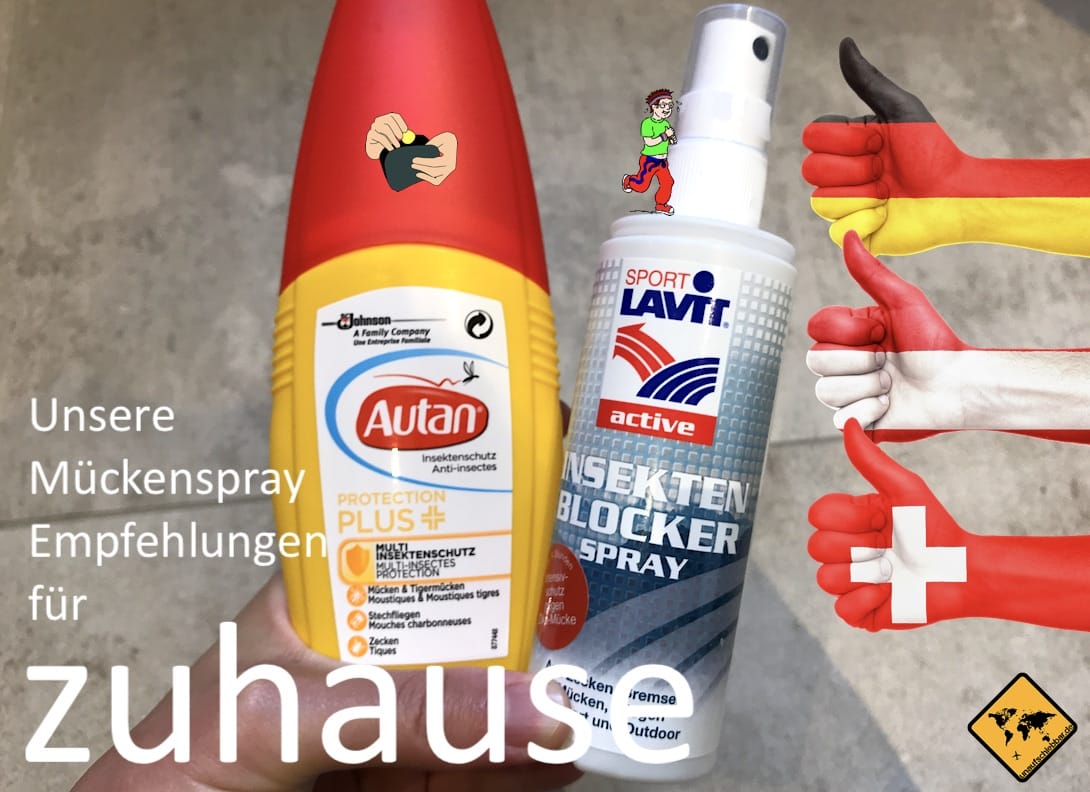 Mückenspray Test - unsere Empfehlung für zuhause (inkl. Bremsen-Schutz)