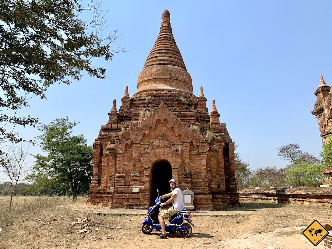 Myanmar Bagan Pagode E-Roller