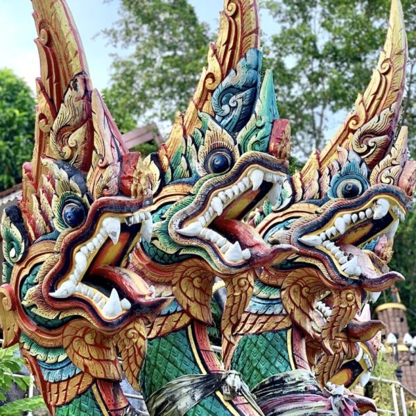 Nagas Wat Khao Rang Samakkhitham Phuket Stadt