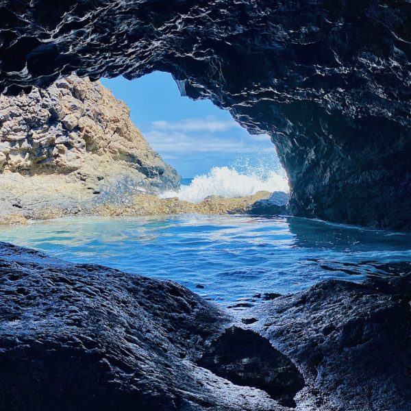 Naturpool El Hierro Charco Azul Höhle