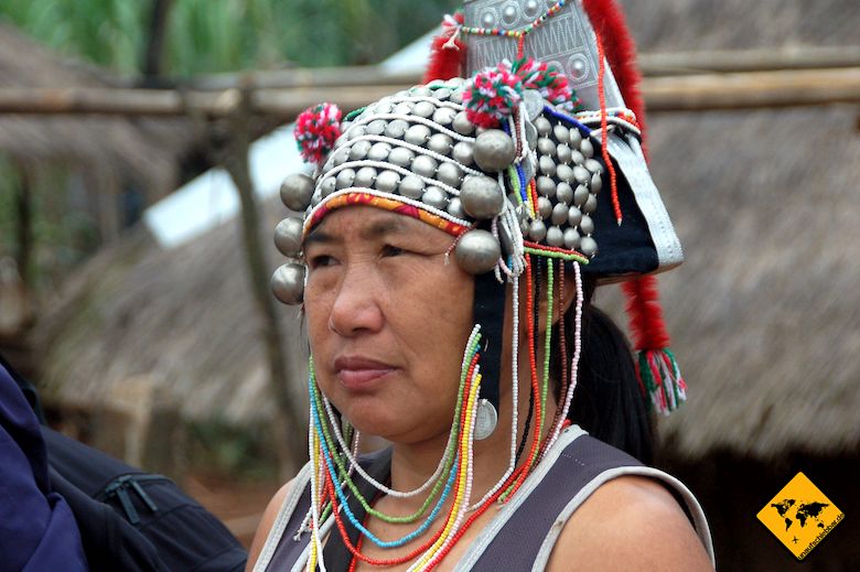 Nordthailand Rundreise Akha Tribe