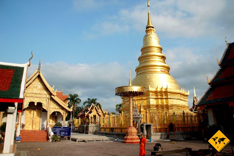 Nordthailand Rundreise Wat Phra That Doi Suthep Chiang Mai