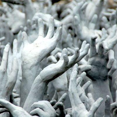 Nordthailand Rundreise Wat Rong Khun Kunst