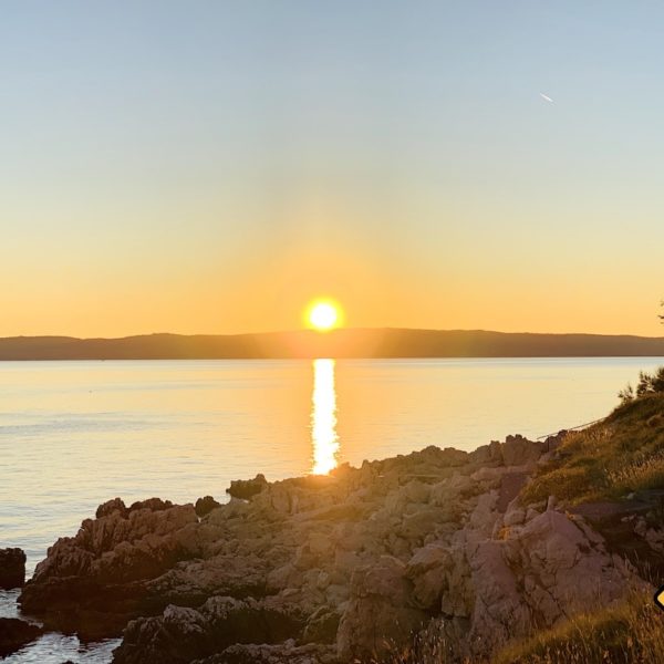 Novi Vinodolski Sonnenuntergang
