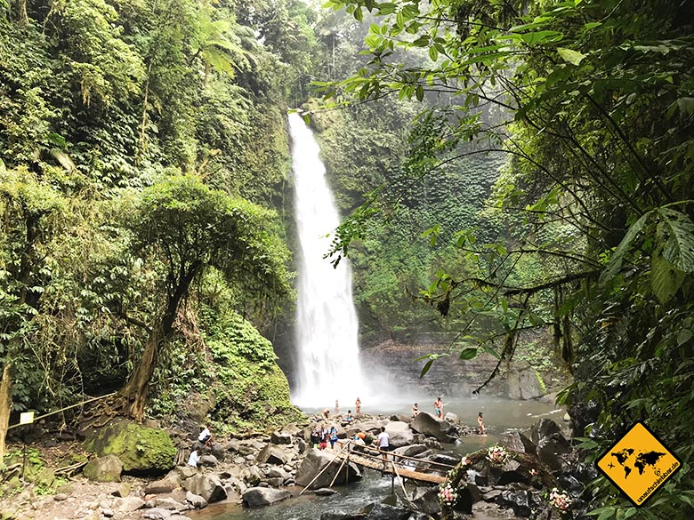 Nungnung Waterfall Mittagszeit