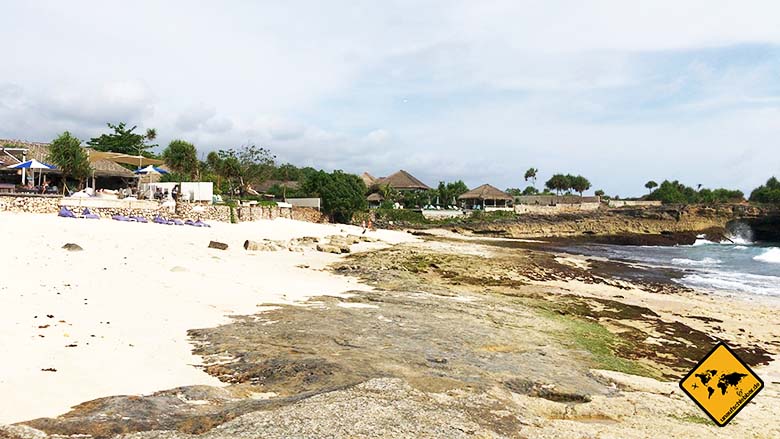 Nusa Lembongan Strand Sandy Bay