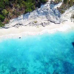 Nusa Penida Strand Suwehan Beach