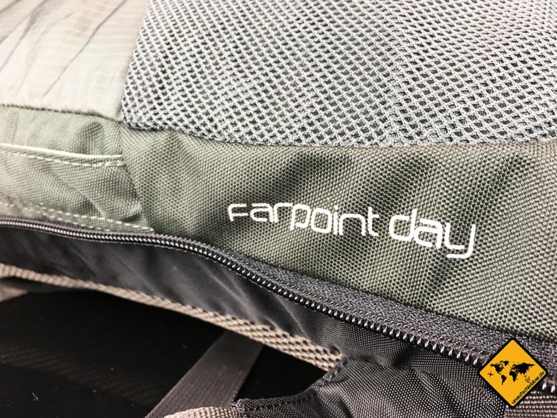 Osprey Farpoint 55 Test Farpoint Fay Logo