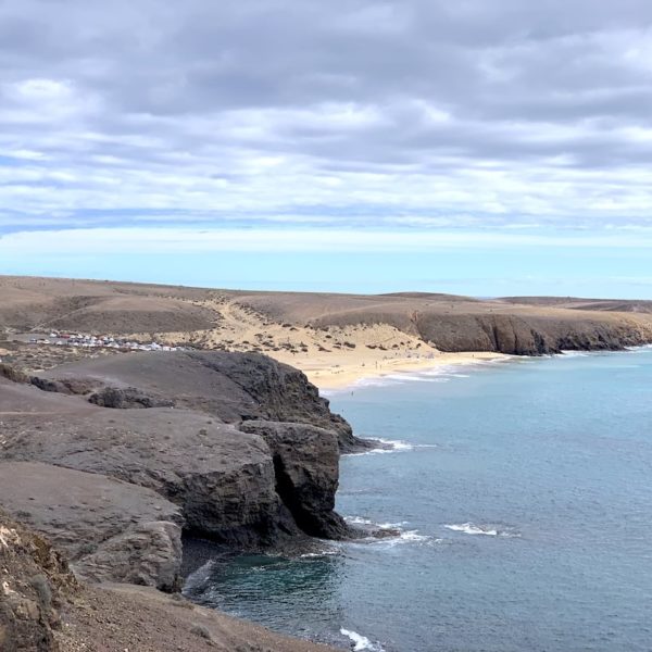 Papagayo Strände Blick von Playa Blanca