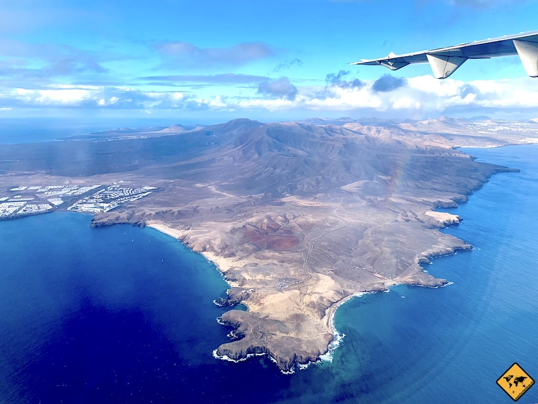 Papagayo Strände Luftaufnahme