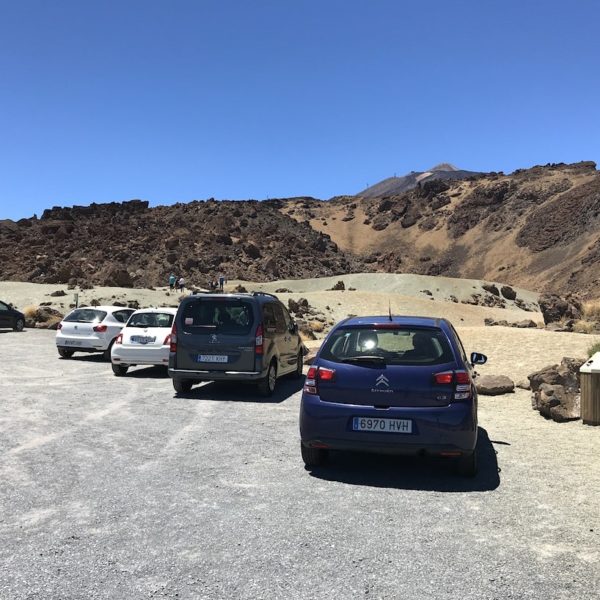 Parkplatz Minas de San Jose Teide Nationalpark