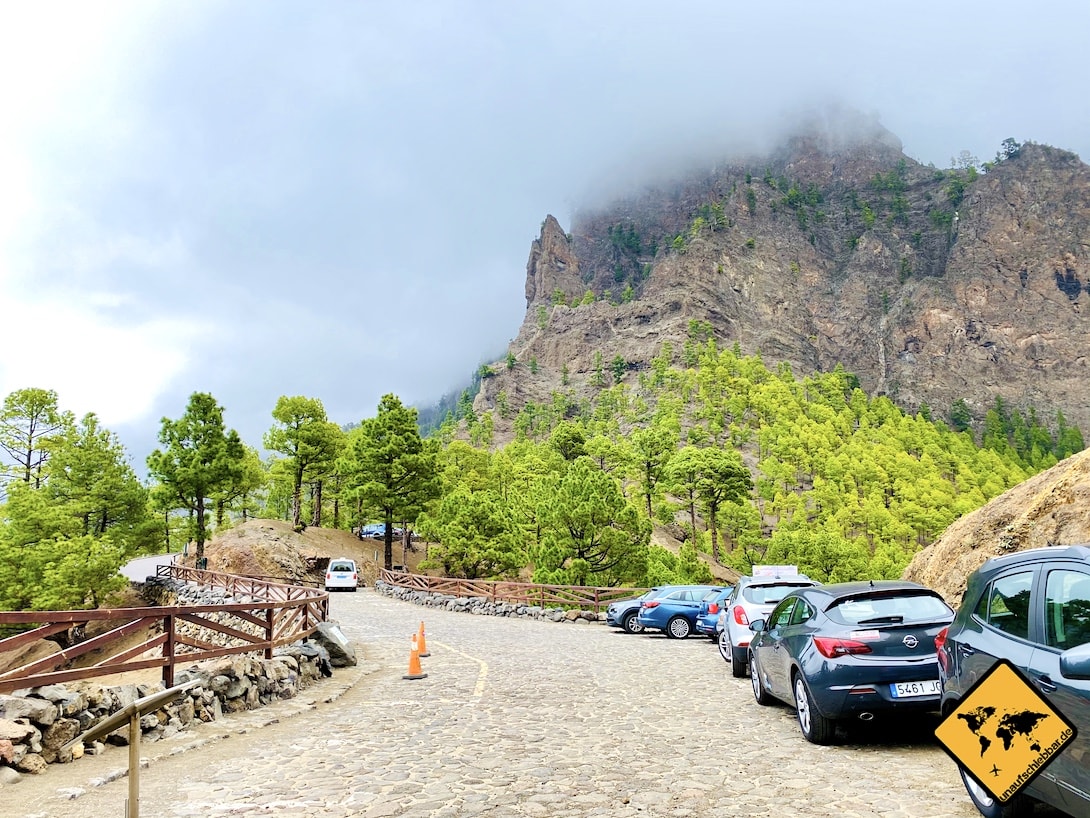 Parkplatz Mirador de la Cumbrecita La Palma