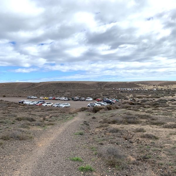 Parkplatz Playa Mujeres Lanzarote Papagayo Straende