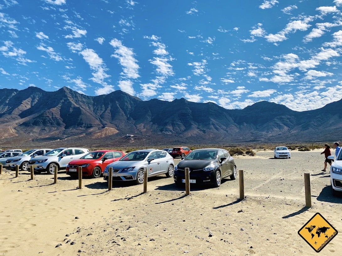 Parkplatz Playa de Cofete