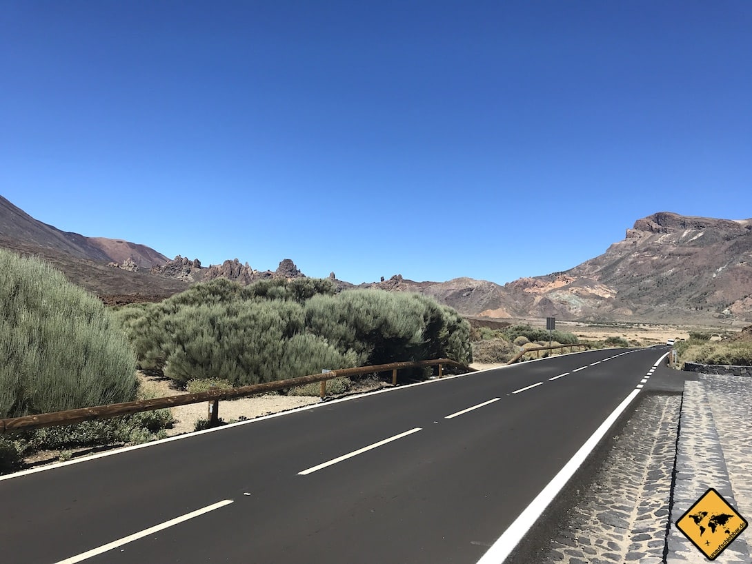 Parque Nacional del Teide Straße