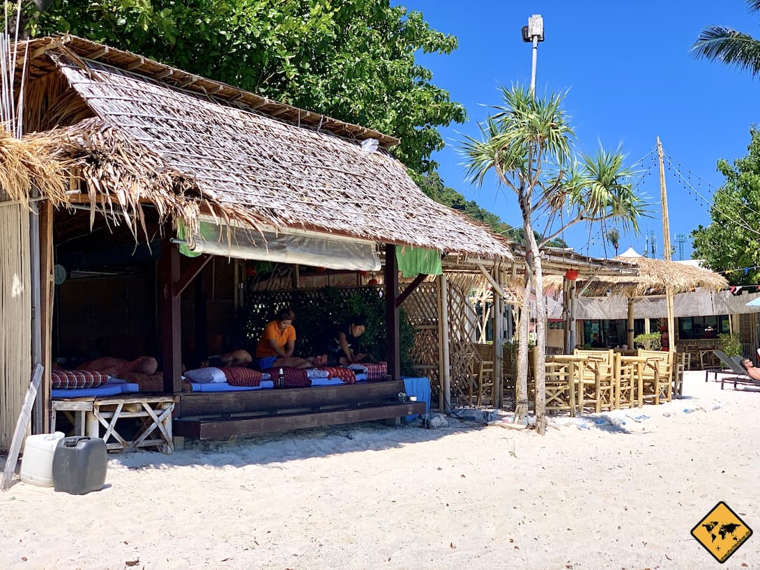 Phi Phi Islands Massage am Strand