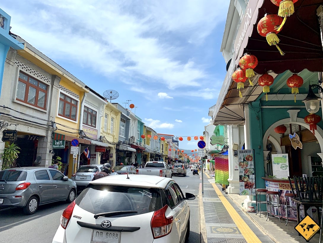 Phuket Old Town Thalang Road