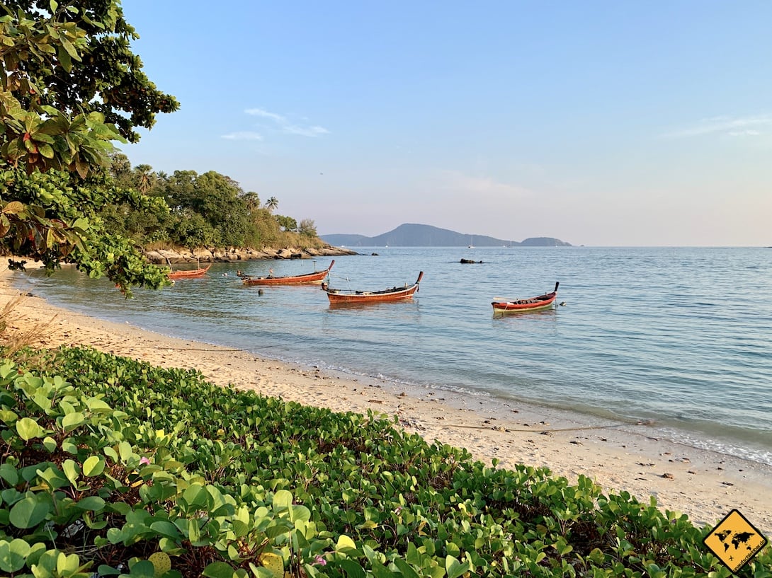 Phuket Rawai Beach Boote Strand