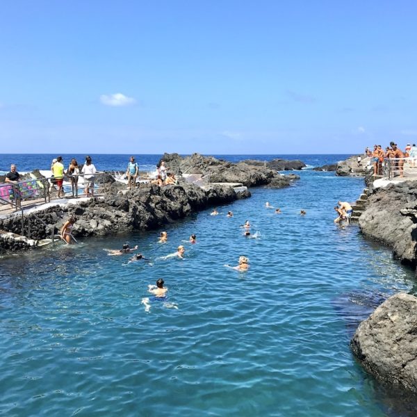 Piscinas Naturales El Caletón Garachico Teneriffa