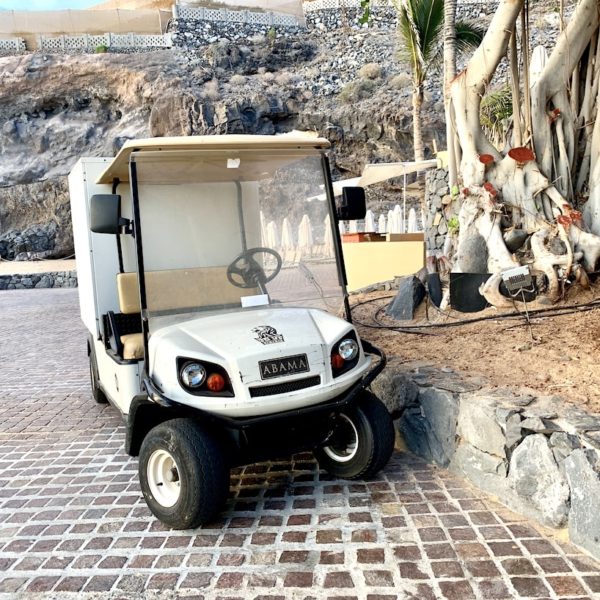 Playa Abama Golf Cart