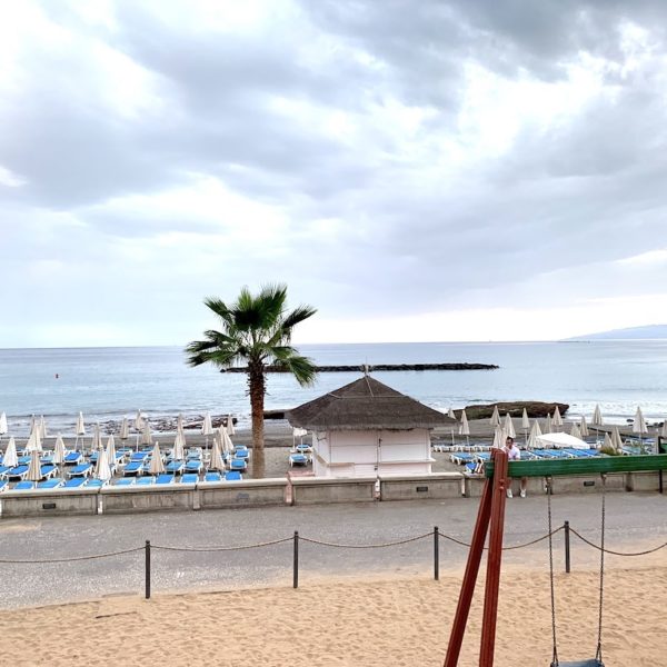 Playa de Fañabé Teneriffa Schaukeln