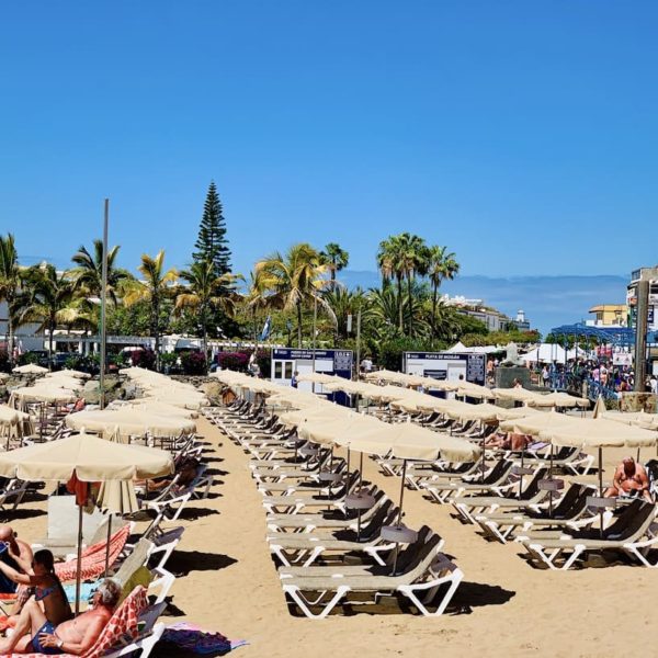 Playa de Mogán Liegestühle
