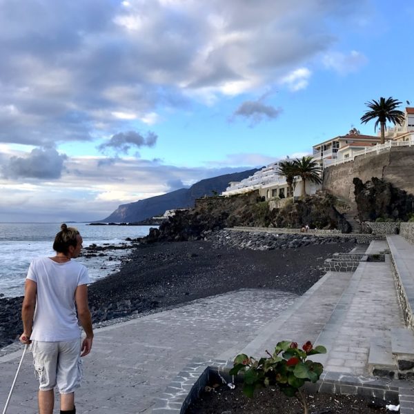 Playa de la Arena Weg Seite