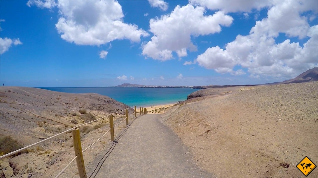 Playa de la Cera Papagayo Lanzarote