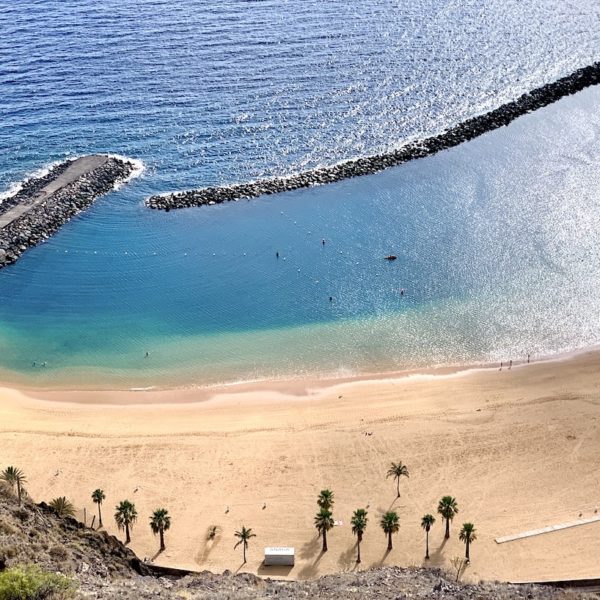 Playa de las Teresitas schönster Strand auf Teneriffa